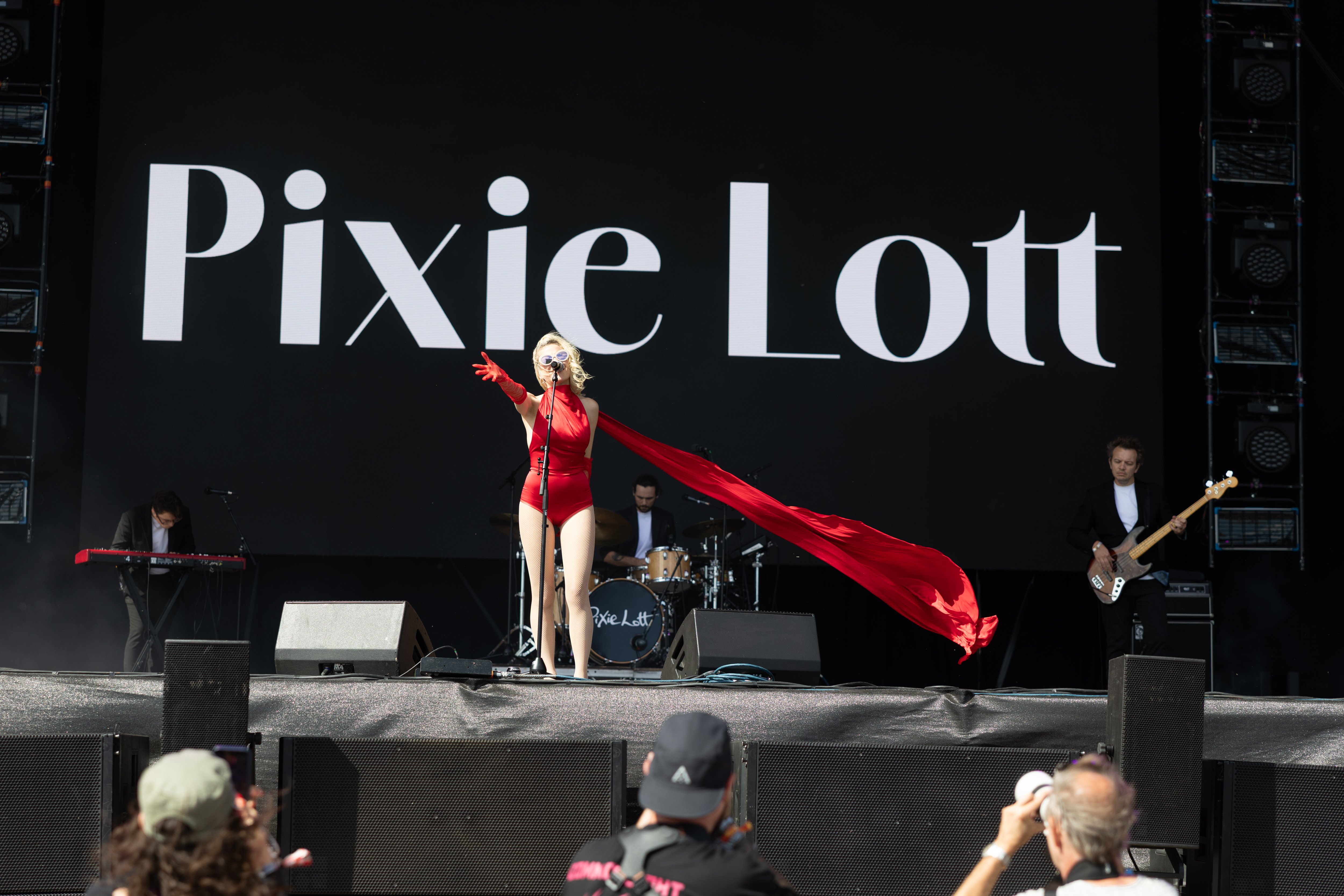 Pixie Lott on the Common Stage on Friday, August 28.