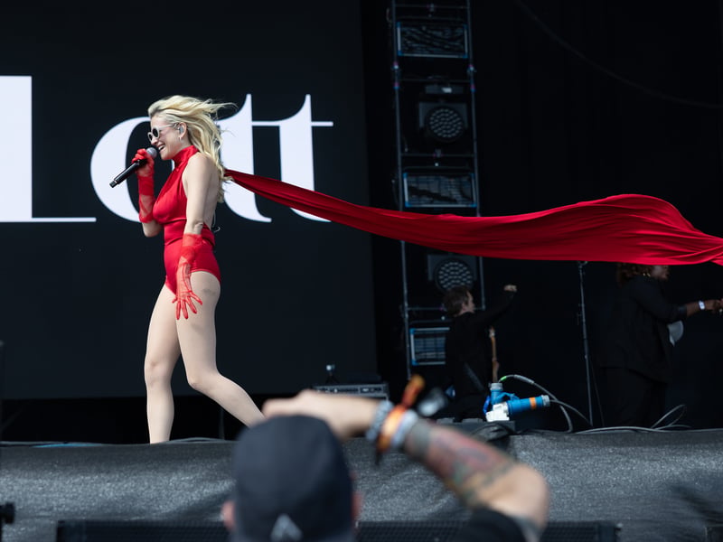 Pixie Lott at Victorious 2026.