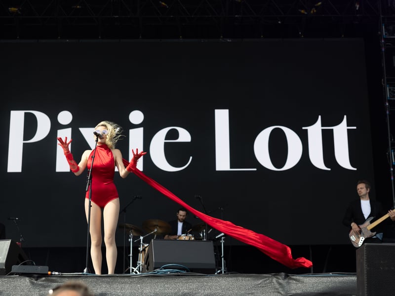 Pixie Lott at Victorious 2026.