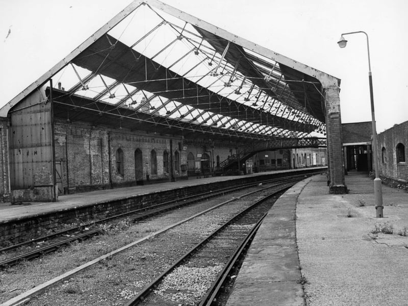 South Shields railway station got the attention of the Shields Gazette photographer in this June 1981 photo.