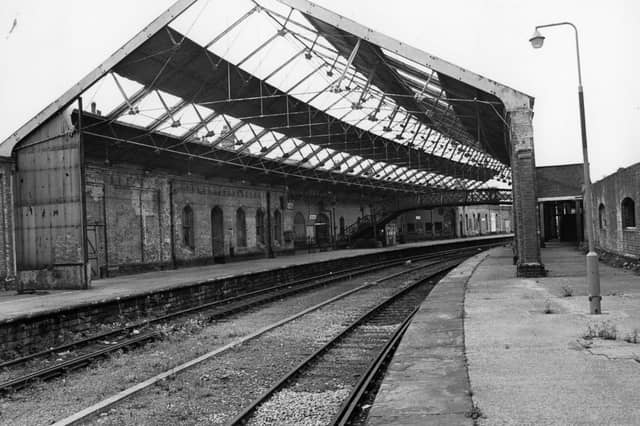 South Shields railway station got the attention of the Shields Gazette photographer in this June 1981 photo.
