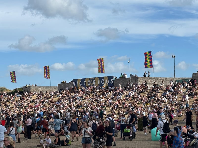 Crowds have flocked to Southsea Common for day one of Victorious Festival 2026. 

Picture: Sarah Standing 