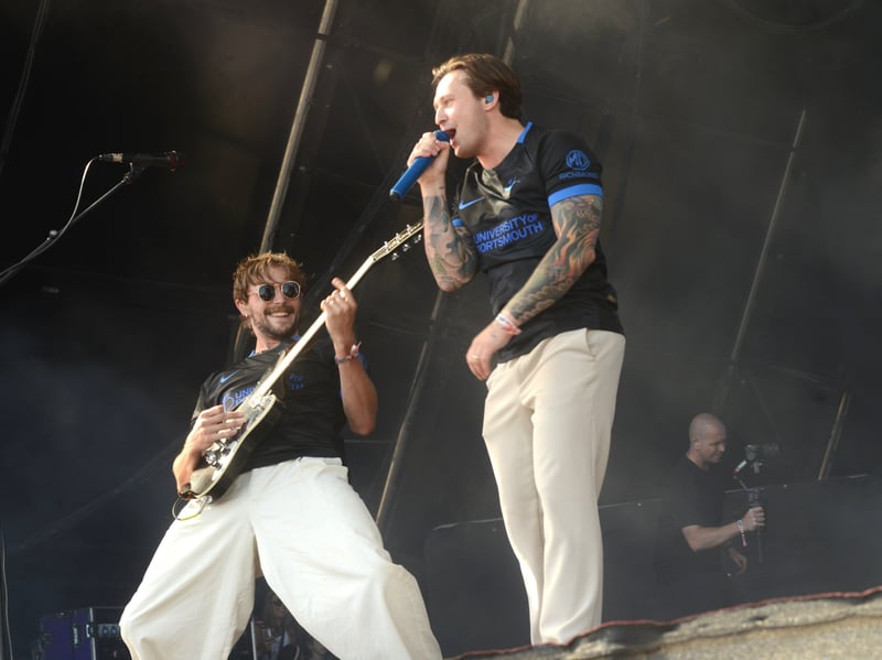 Crystal Tides performing on the Castle Stage on Friday, August 28.

Picture: Paul Windsor