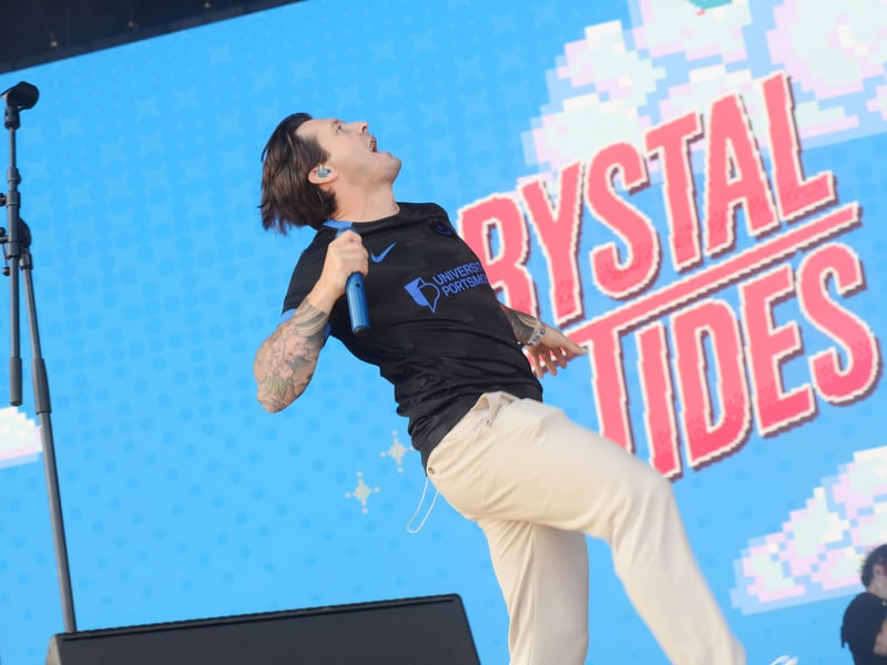 Crystal Tides performing on the Castle Stage on Friday, August 28.

Picture: Paul Windsor