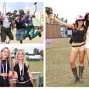 Sisters Aimee Byrne and Alicia Byrne, from Ballyfin, Co Laois, were among those pictured at the Three Charge & Chill area at Electric Picnic 2026