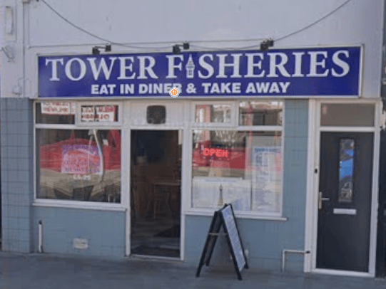 Tower Fisheries - 5 stars, Takeaway/sandwich shop, 117-119 Topping Street, Blackpool, FY1 3AA. Inspected on July 28.
