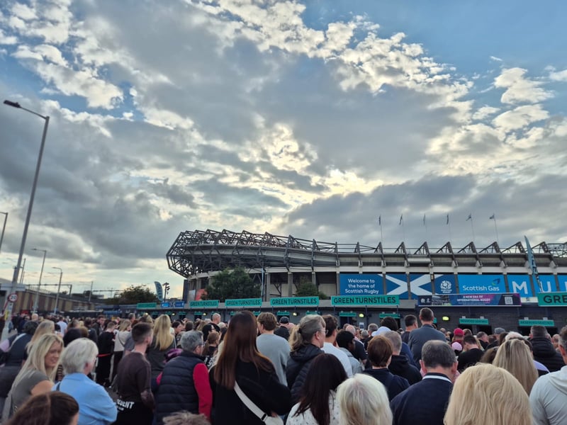 Fans finally made it to the turnstiles after seven years of waiting for the band's return