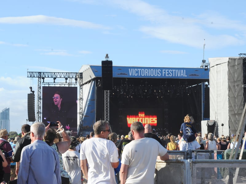 Victorious Festival on Friday, August 28, 2026.Pictured is: The Vaccines performing on the Common Stage.Picture: Sarah Standing (280826-8548)