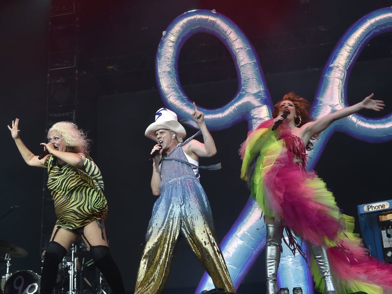 Victorious Festival on Southsea Common on Friday, August 28, 2026.

Pictured is: Scissor Sisters performing on Common Stage. 

Picture: Sarah Standing (280826-5855)