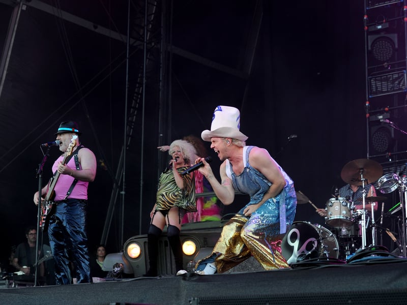 Victorious Festival on Southsea Common on Friday, August 28, 2026.

Pictured is: Scissor Sisters performing on Common Stage. 

Picture: Sarah Standing (280826-8659)