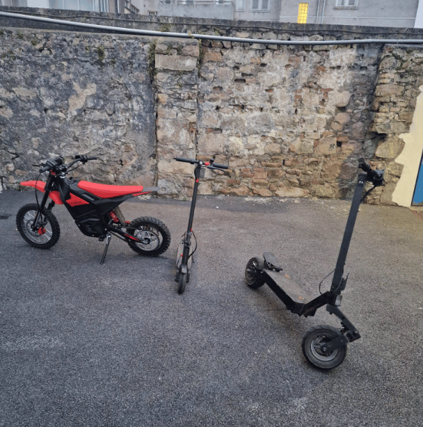 The vehicles that were seized
