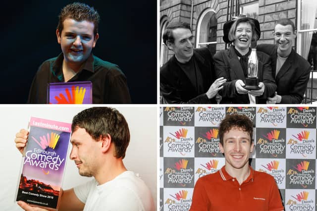 Four of the Scottish acts who have been nominated for the Edinburgh Comedy Awards.