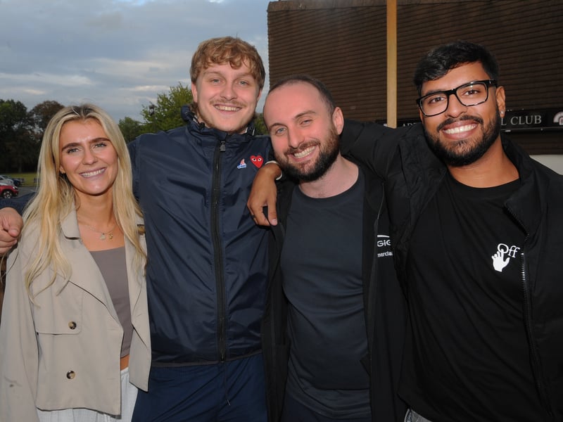 Lucy Sturman, Harry Nelson, Anthony Cuthbertson and Jai Chauhan