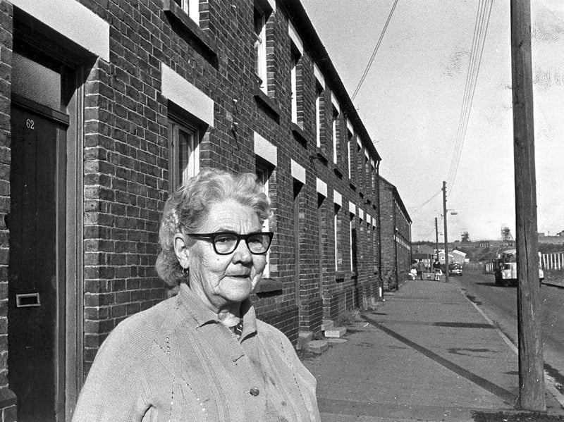 Mrs Florence Clare, 75, stands outside her former home at Tackeroo on Brindley Heath, Cannock Chase, in November 1975. The row of miners' cottages where she had lived for many years was due to be demolished, marking the end of a familiar chapter in the area's history. Even Mrs Clare was unsure where the name Tackeroo came from, with theories ranging from a local family name to an expression used by Australian and New Zealand soldiers who trained on Cannock Chase. Do you remember the cottages at Tackeroo, or know the story behind their name?