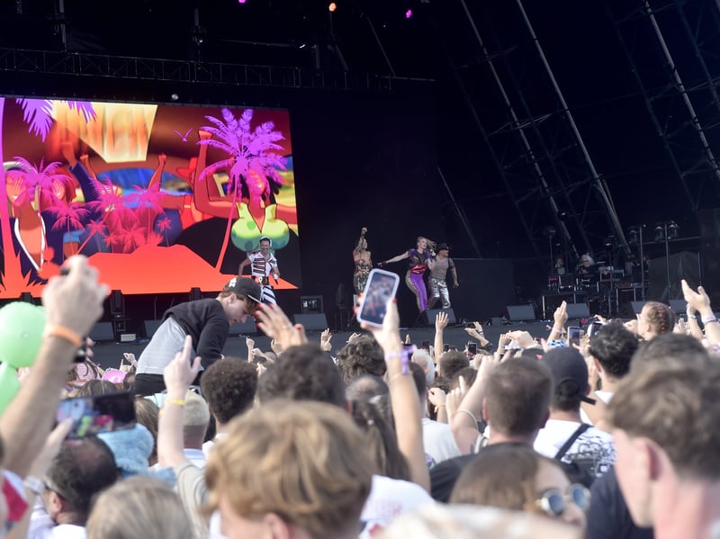 Victorious Festival on Friday, August 28, 2026.Pictured is: Vengaboys on the Castle Stage.Picture: Sarah Standing (280826-5666)