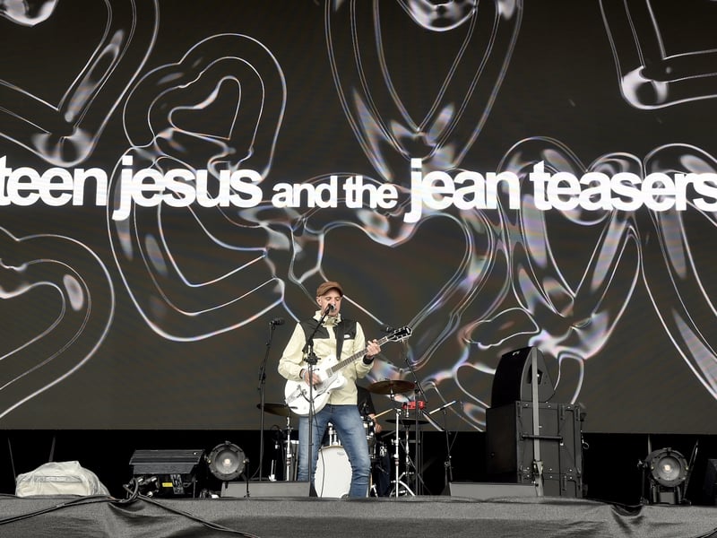 Victorious Festival on Southsea Common on Saturday, August 29, 2026.Pictured is: The Hill Brothers who stepped in for Teen Jesus and the Jean Teasers.Picture: Sarah Standing (290826-5924)
