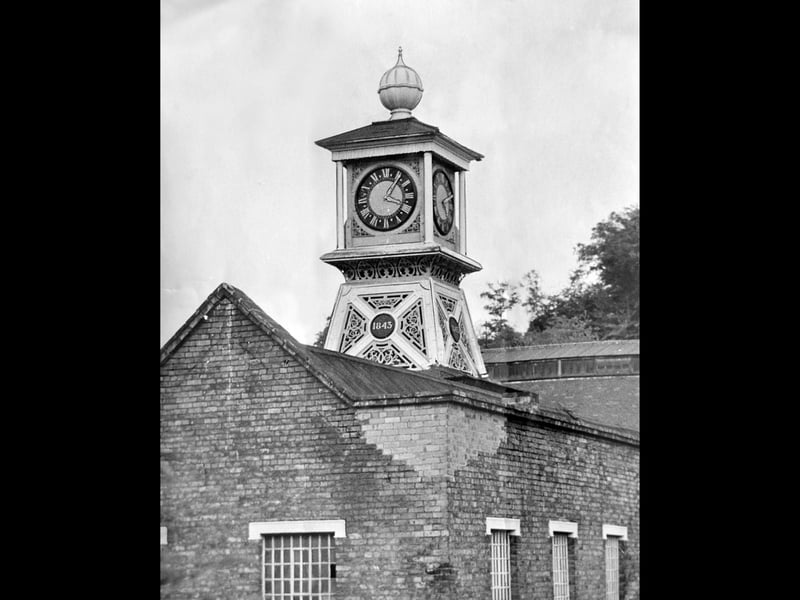 The clock at the Coalbrookdale Works is pictured in 1962, keeping time over one of the birthplaces of the Industrial Revolution. For generations of workers, visitors and local people, this familiar landmark marked the passing of the working day and became part of the rhythm of life in Coalbrookdale. Do you remember this clock, or the sights and sounds of the works when they were still at the heart of the community?