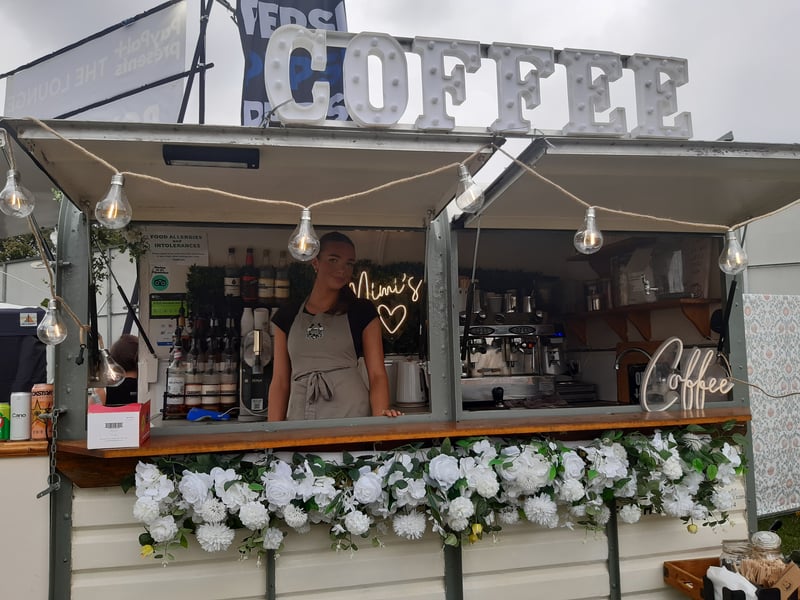 The sun might have been a bit shy this weekend - but you can get real summer vibes when you get your coffee!