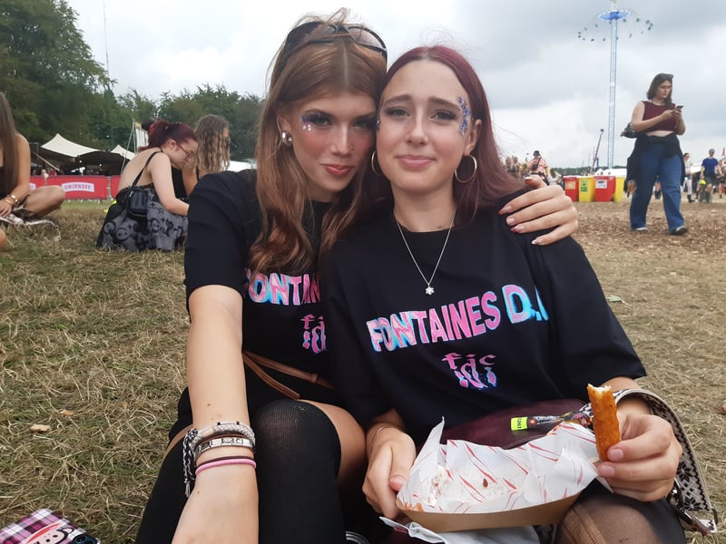 Looks like plenty of Fontaines D.C. fans can be spotted at Bramham Park on Saturday