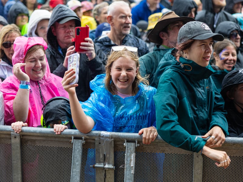 Crowds watching Lottery Winners on the Common Stage on Saturday, August 29. 

Picture: Marcin Jedrysiak