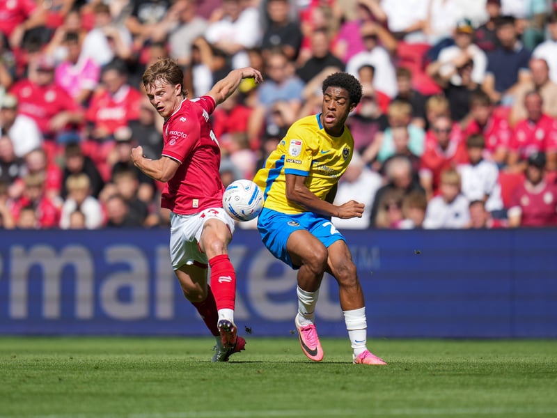 Ryan Kavuma-McQueen was Pompey's man of the match at Bristol City.