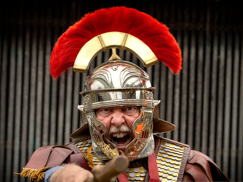 The Romans aren't just coming they've landed at Brockholes Nature Reserve