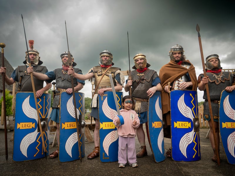 The Romans aren't just coming they've landed at Brockholes Nature Reserve
