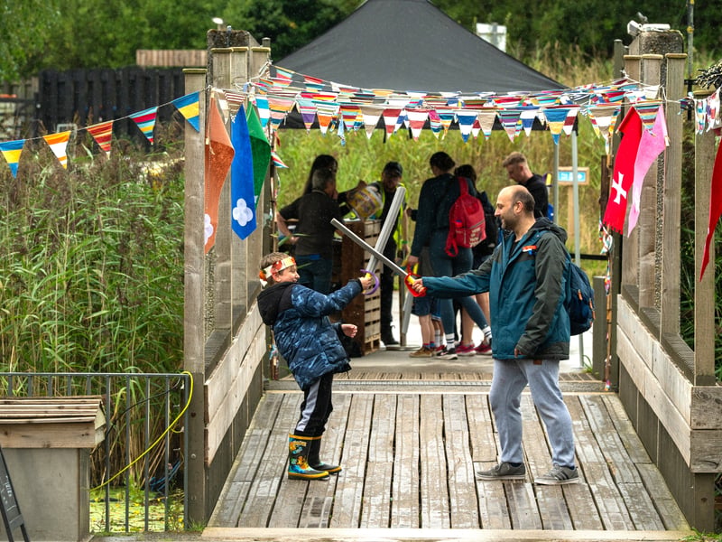 The Romans aren't just coming they've landed at Brockholes Nature Reserve