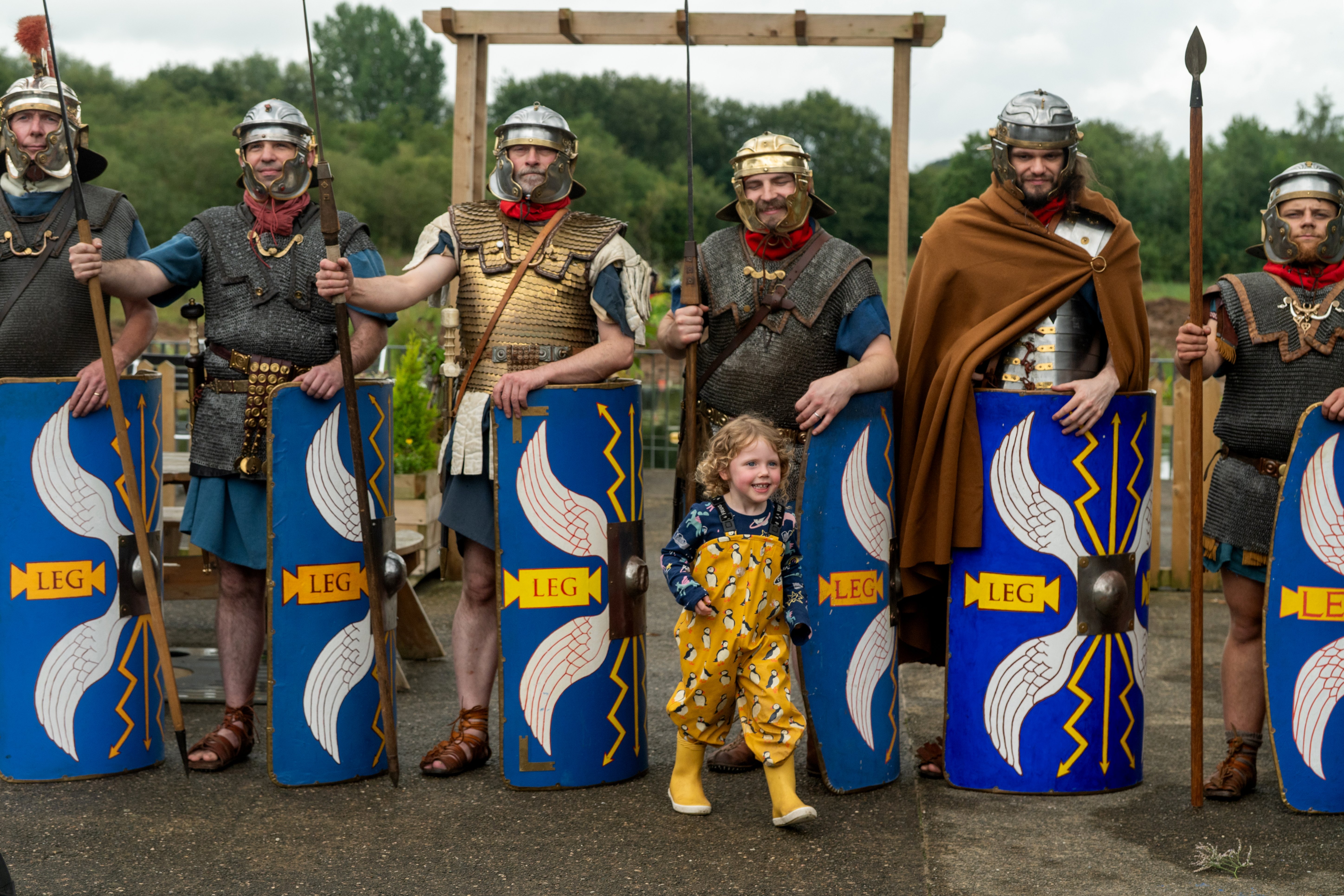 The Romans aren't just coming they've landed at Brockholes Nature Reserve