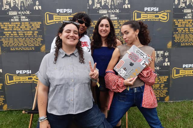 These were the fans who were spotted holding a laptop during Role Model's set on Friday!