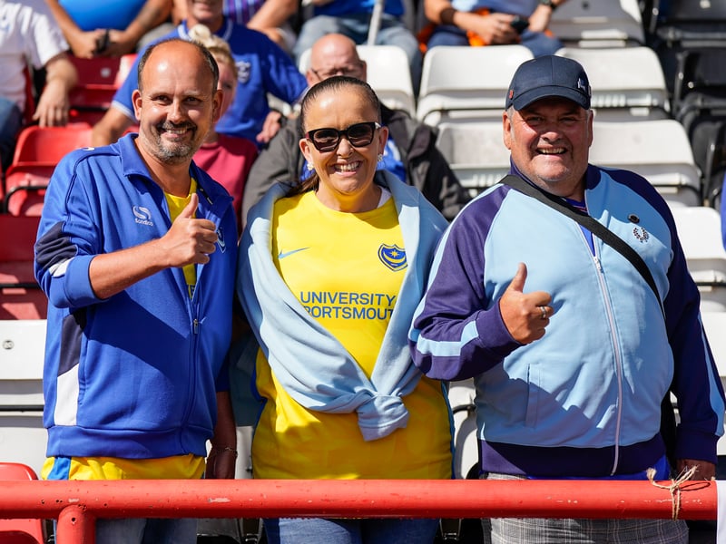 The Fratton faithful travelled in their numbers to Ashton Gate for Saturday’s 2-1 defeat to Bristol City, with 2,791 supporters making the trip from the south coast.