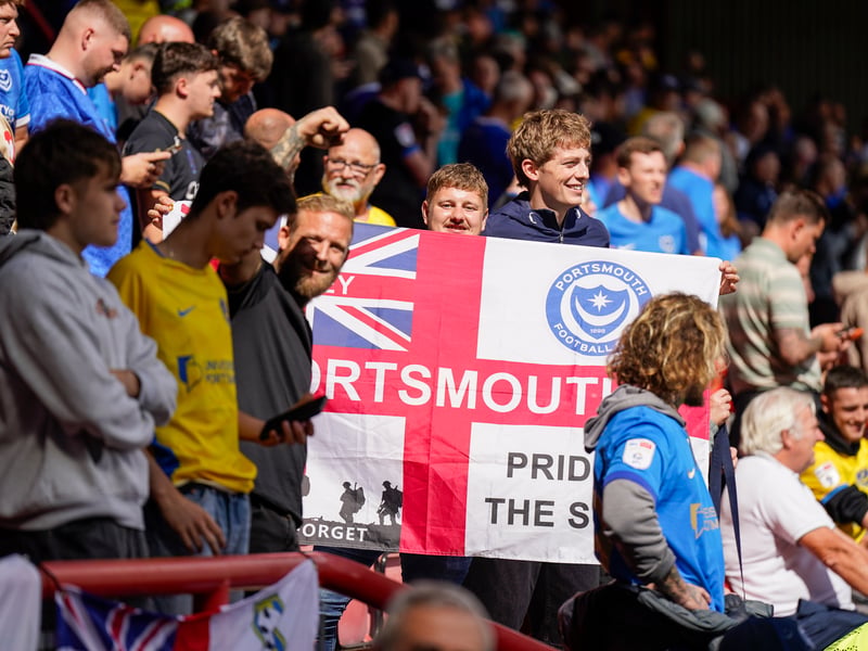 The Fratton faithful travelled in their numbers to Ashton Gate for Saturday’s 2-1 defeat to Bristol City, with 2,791 supporters making the trip from the south coast.