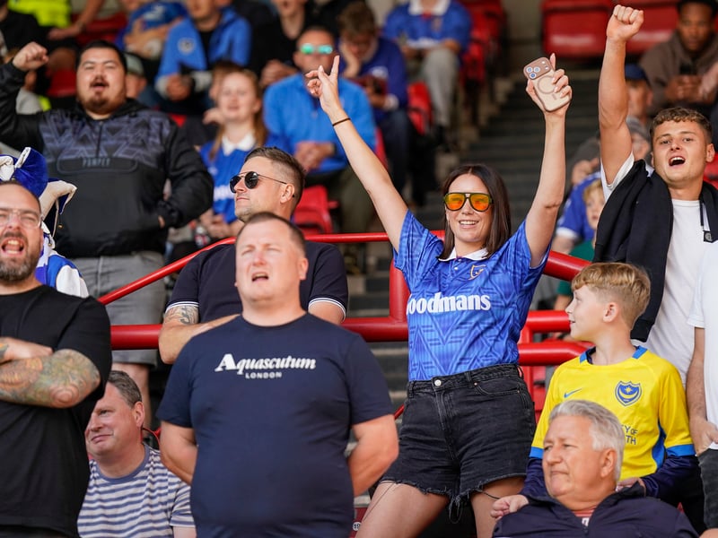 The Fratton faithful travelled in their numbers to Ashton Gate for Saturday’s 2-1 defeat to Bristol City, with 2,791 supporters making the trip from the south coast.