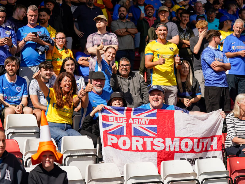 The Fratton faithful travelled in their numbers to Ashton Gate for Saturday’s 2-1 defeat to Bristol City, with 2,791 supporters making the trip from the south coast.