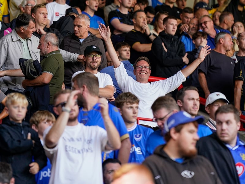 The Fratton faithful travelled in their numbers to Ashton Gate for Saturday’s 2-1 defeat to Bristol City, with 2,791 supporters making the trip from the south coast.