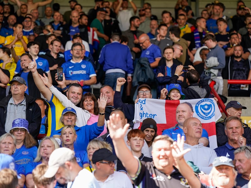 The Fratton faithful travelled in their numbers to Ashton Gate for Saturday’s 2-1 defeat to Bristol City, with 2,791 supporters making the trip from the south coast.