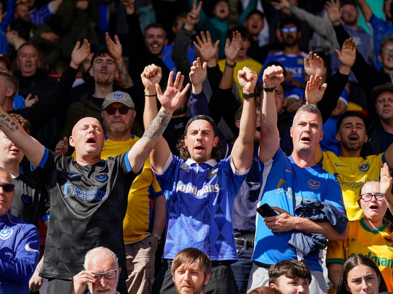 The Fratton faithful travelled in their numbers to Ashton Gate for Saturday’s 2-1 defeat to Bristol City, with 2,791 supporters making the trip from the south coast.