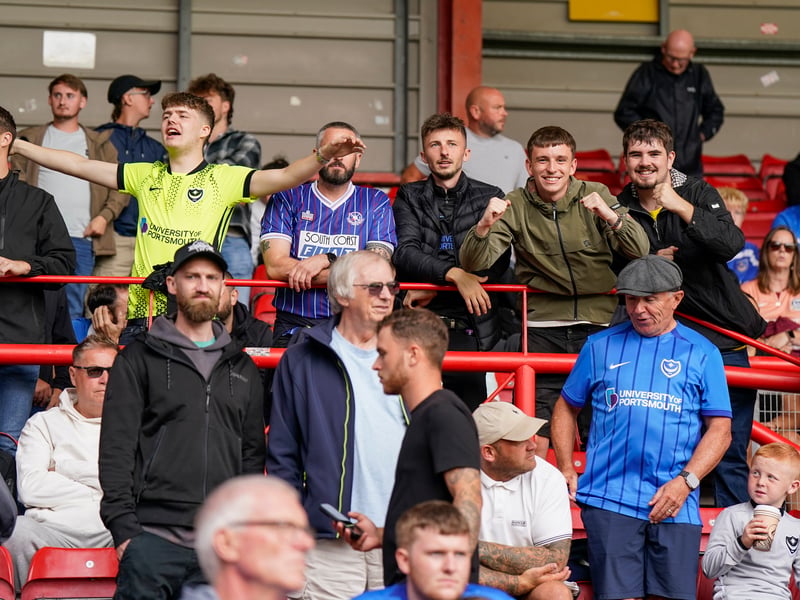 The Fratton faithful travelled in their numbers to Ashton Gate for Saturday’s 2-1 defeat to Bristol City, with 2,791 supporters making the trip from the south coast.