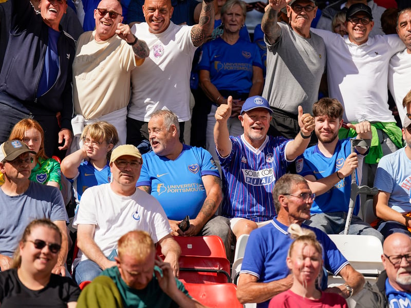 The Fratton faithful travelled in their numbers to Ashton Gate for Saturday’s 2-1 defeat to Bristol City, with 2,791 supporters making the trip from the south coast.
