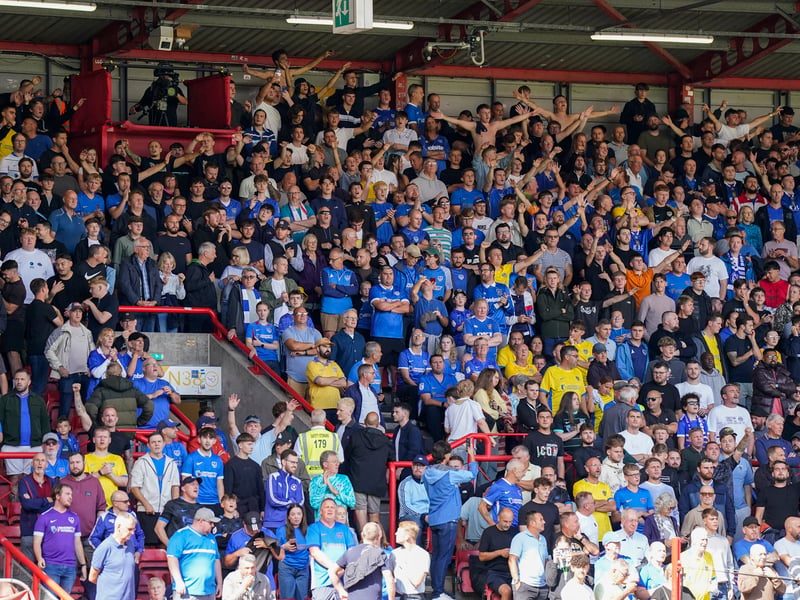 The Fratton faithful travelled in their numbers to Ashton Gate for Saturday’s 2-1 defeat to Bristol City, with 2,791 supporters making the trip from the south coast.