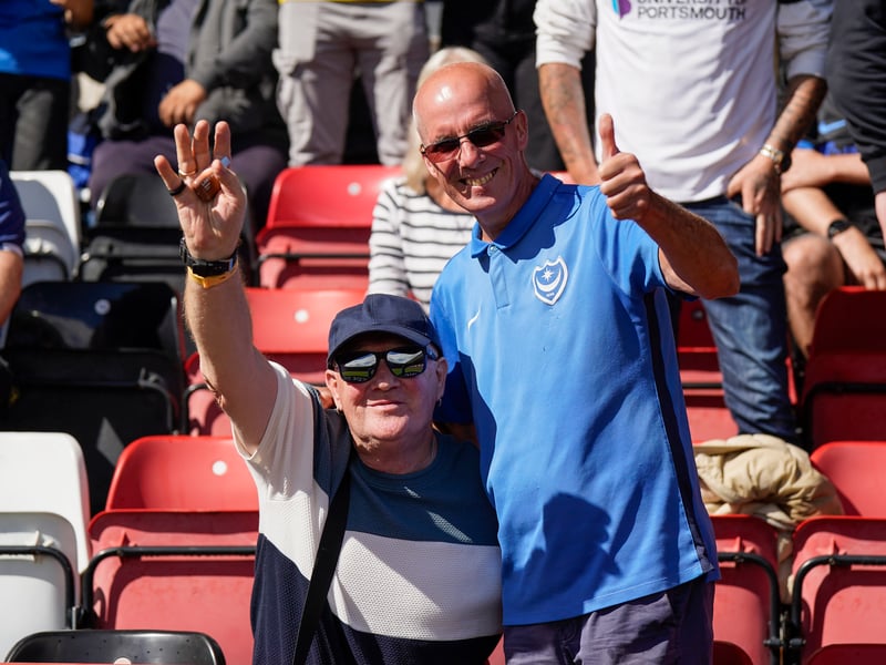 The Fratton faithful travelled in their numbers to Ashton Gate for Saturday’s 2-1 defeat to Bristol City, with 2,791 supporters making the trip from the south coast.