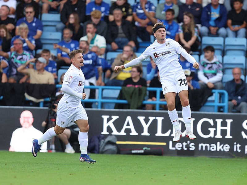 Wonderful finish to break Town's duck and equalise. Kept his composure impressively in a crowded penalty box to pick out the top corner. He was otherwise on the fringes but that bit of quality was the highlight of a scrappy game and earned his side a decent point on the road... 7 CHRON STAR MAN