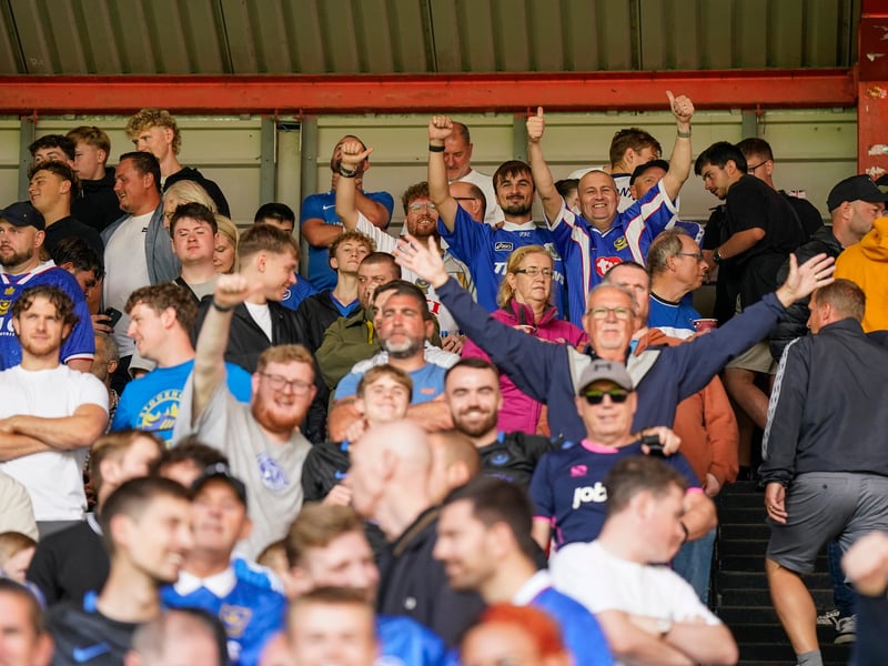 The Fratton faithful travelled in their numbers to Ashton Gate for Saturday’s 2-1 defeat to Bristol City, with 2,791 supporters making the trip from the south coast.