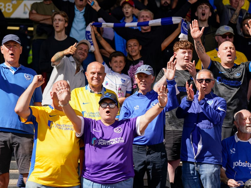 The Fratton faithful travelled in their numbers to Ashton Gate for Saturday’s 2-1 defeat to Bristol City, with 2,791 supporters making the trip from the south coast.