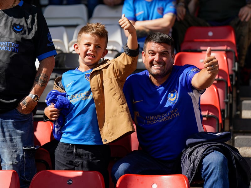 The Fratton faithful travelled in their numbers to Ashton Gate for Saturday’s 2-1 defeat to Bristol City, with 2,791 supporters making the trip from the south coast.