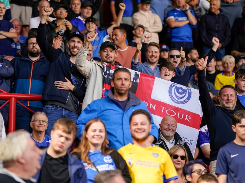 The Fratton faithful travelled in their numbers to Ashton Gate for Saturday’s 2-1 defeat to Bristol City, with 2,791 supporters making the trip from the south coast.
