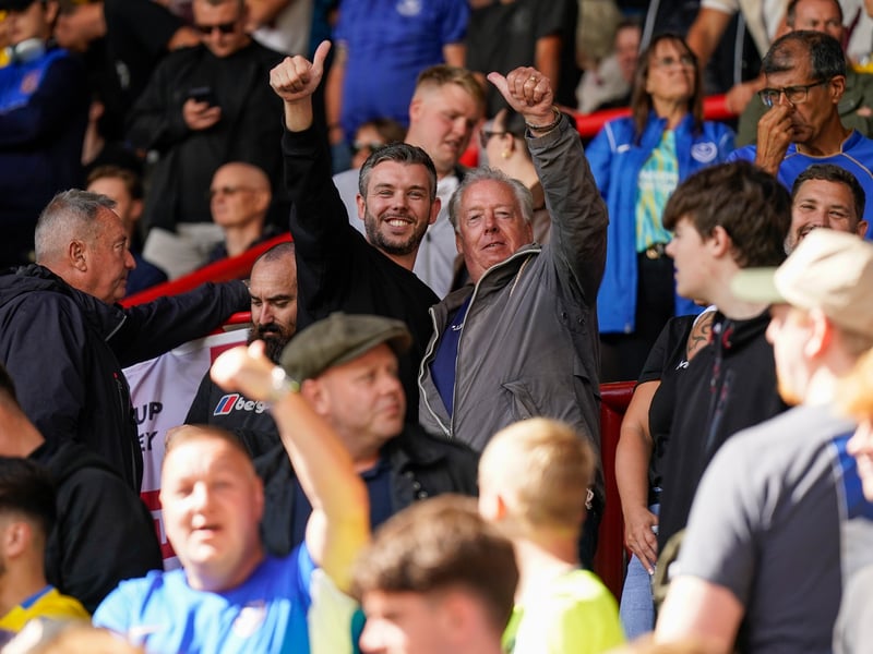 The Fratton faithful travelled in their numbers to Ashton Gate for Saturday’s 2-1 defeat to Bristol City, with 2,791 supporters making the trip from the south coast.