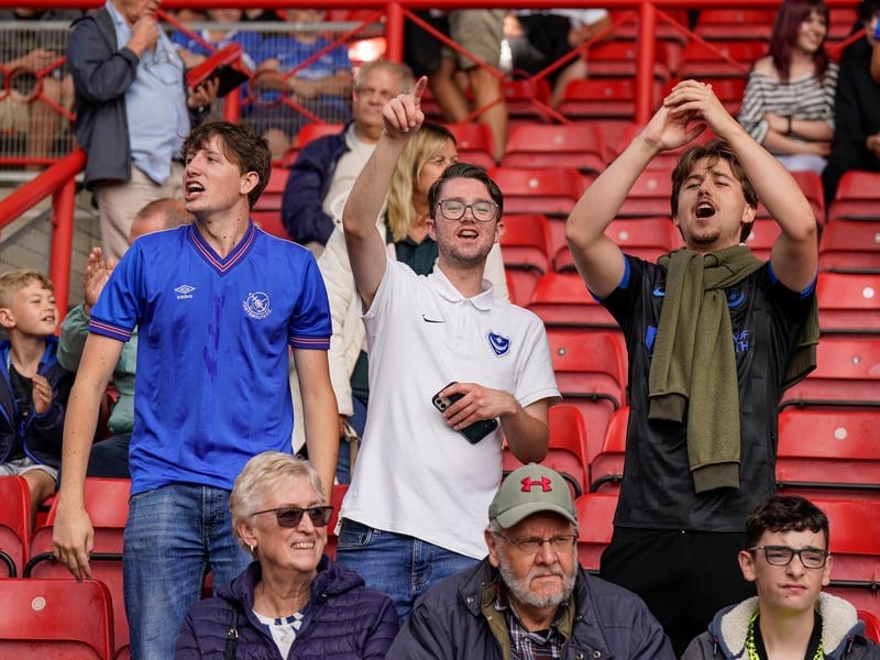 The Fratton faithful travelled in their numbers to Ashton Gate for Saturday’s 2-1 defeat to Bristol City, with 2,791 supporters making the trip from the south coast.