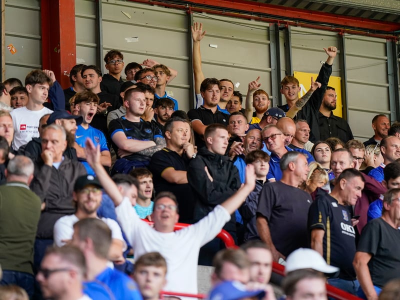 The Fratton faithful travelled in their numbers to Ashton Gate for Saturday’s 2-1 defeat to Bristol City, with 2,791 supporters making the trip from the south coast.