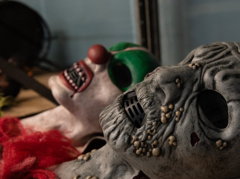 Content creators from all over the UK were given a rare glimpse into some of the work that goes into preparing for Halloween at Blackpool Pleasure Beach. Photo: Lucinda Herbert